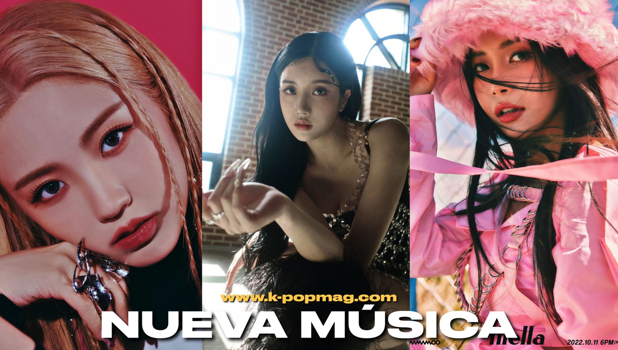 Nueva Música [Octubre Semana 2]: Kep1er, KWON EUNBI, MAMAMOO y más